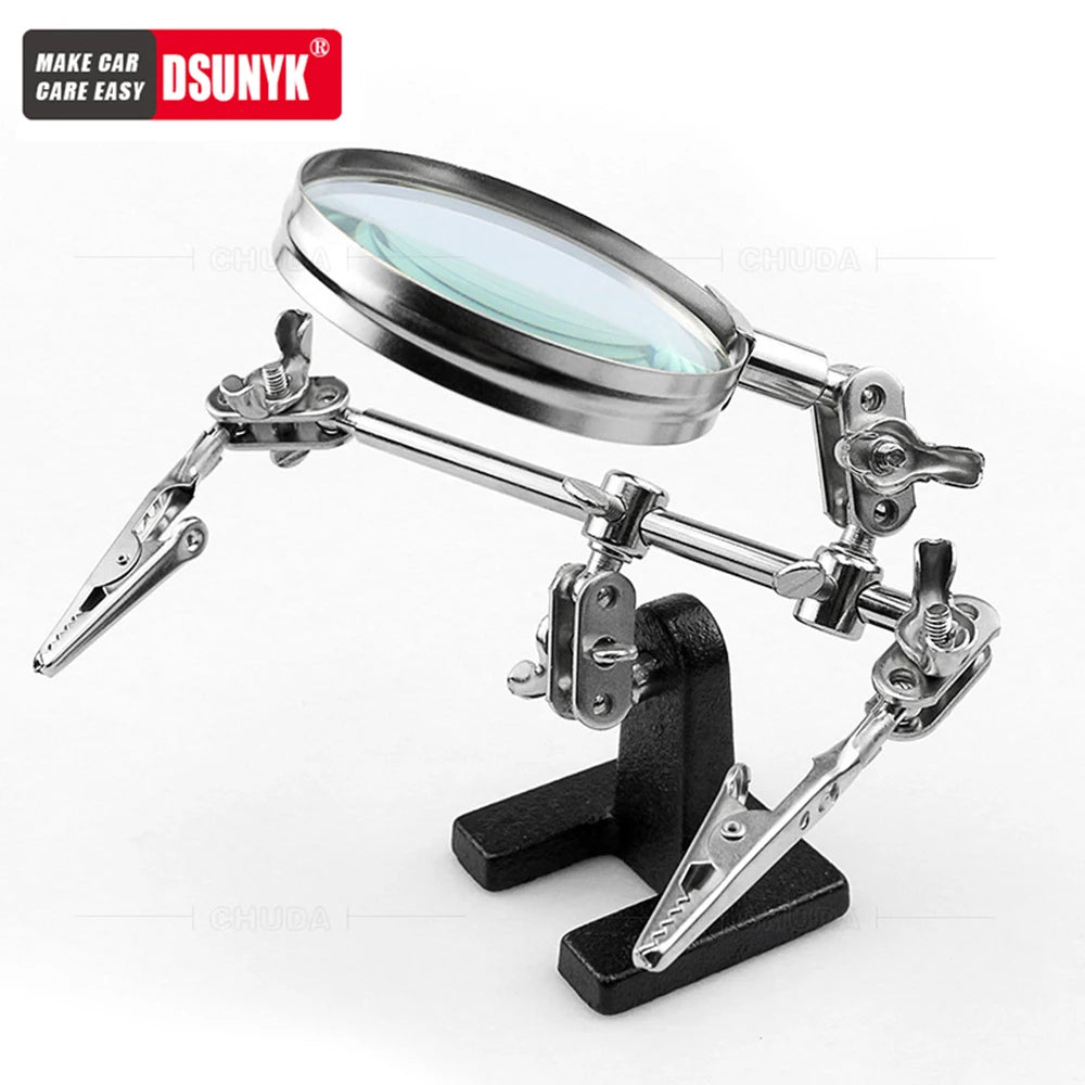 Adjustable Clip Magnifier for Precision Soldering Repairs - Smarsty