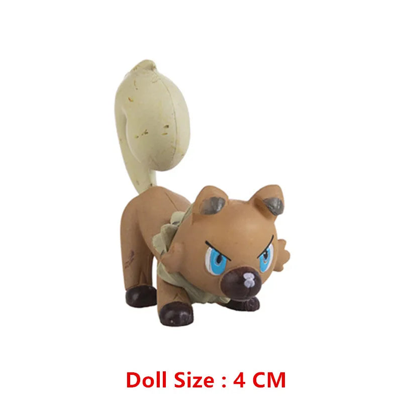 Pokemon 4-13Cm New Cartoons Movie Anime Figure Pikachu Mewtwo Charmander Blastoise Gurado Pet Action Model Toy Gifts by Smarsty