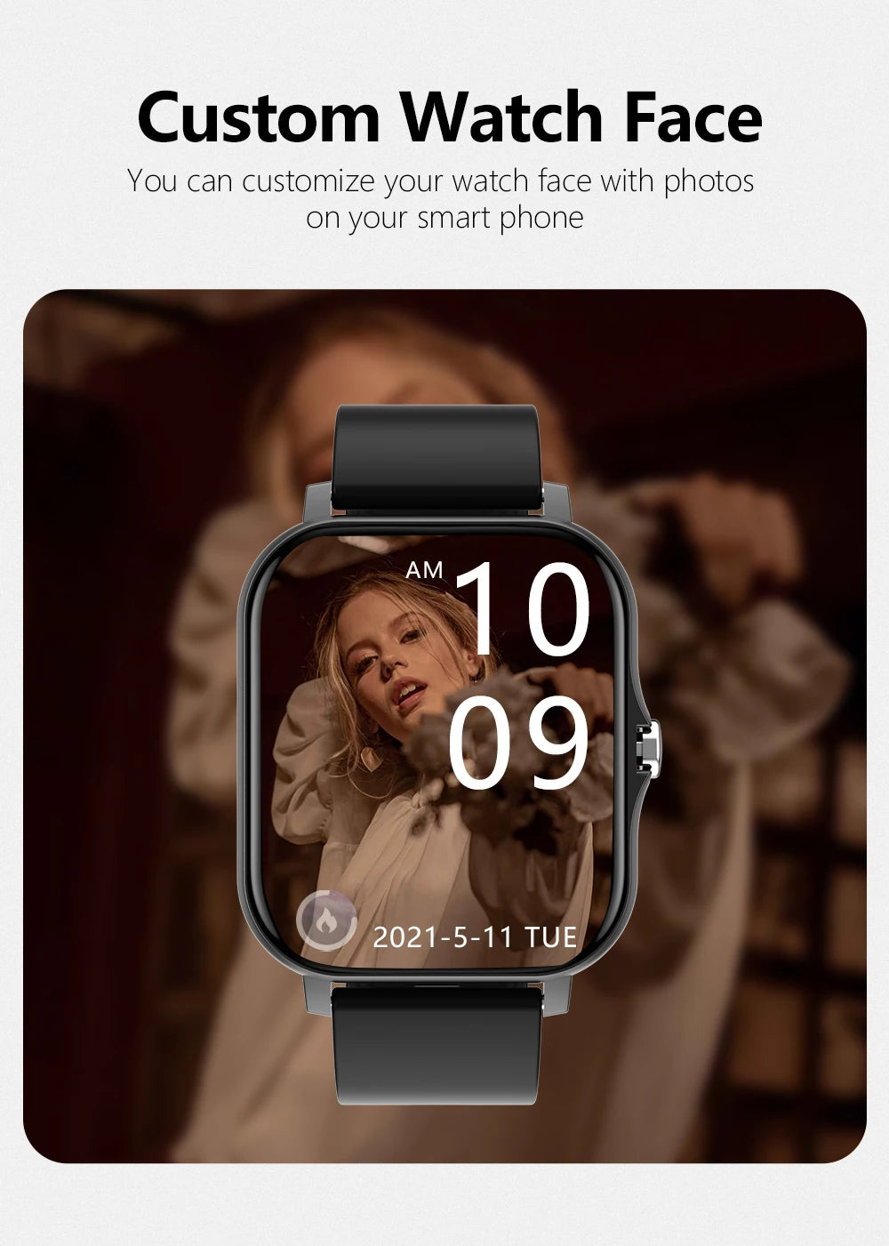 Waterproof Sports Smart Watch with Health Monitor - Smarsty