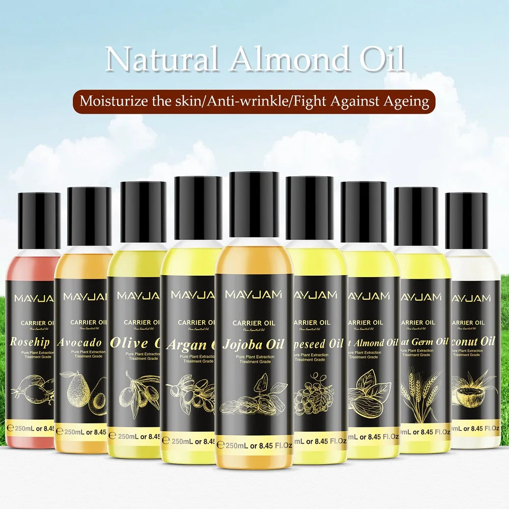 MAYJAM 250ml Carrier Oil Blend for Massage Therapy - Smarsty