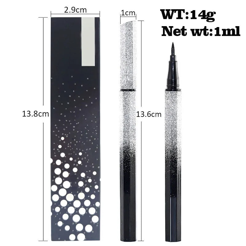 Black Liquid Eyeliner Pen Long Lasting Waterproof Formula - Smarsty