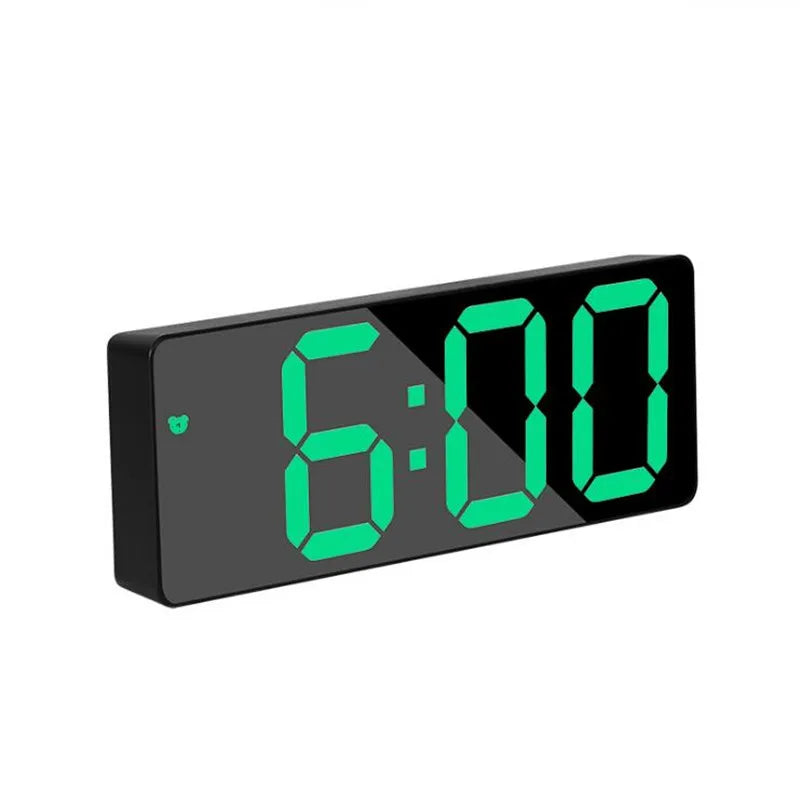 Acrylic Digital Alarm Clock with Voice Control Feature - Smarsty