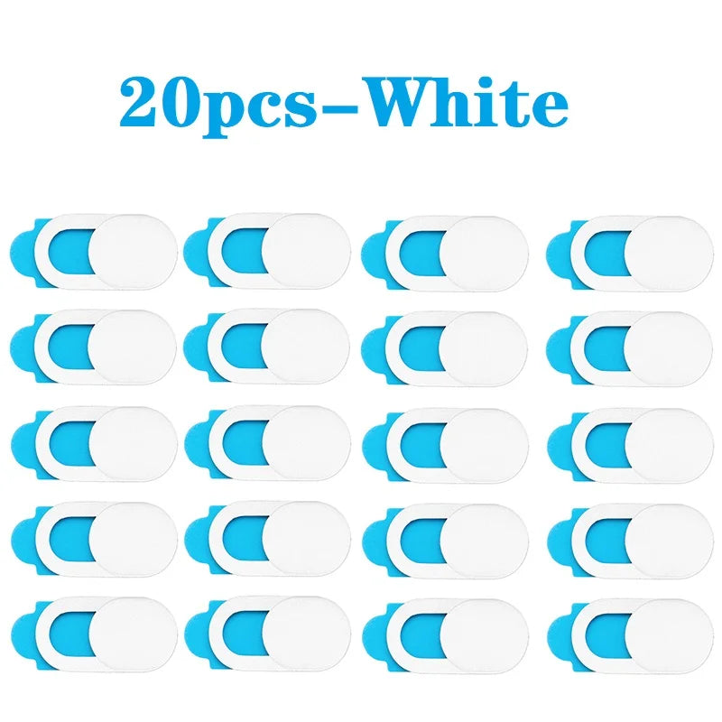 20/10/5/1pcs Sliding Webcam Cover Laptop Camera Cover Slider Phone Antispy For iPad PC Macbook Tablet lenses Privacy Sticker - Smarsty
