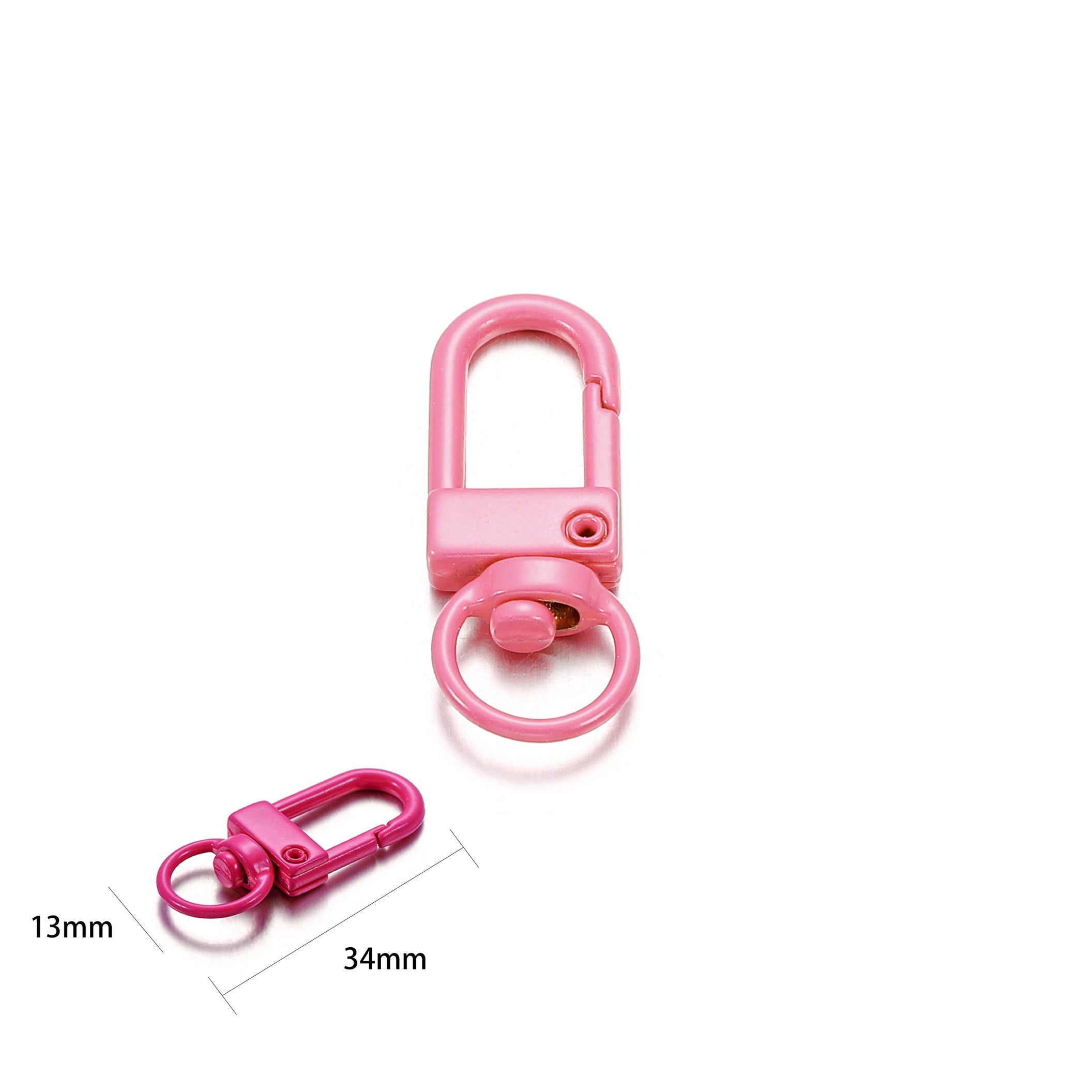 Rotating Lobster Clasps Gold Rhodium Secure 10pcs Pack - Smarsty