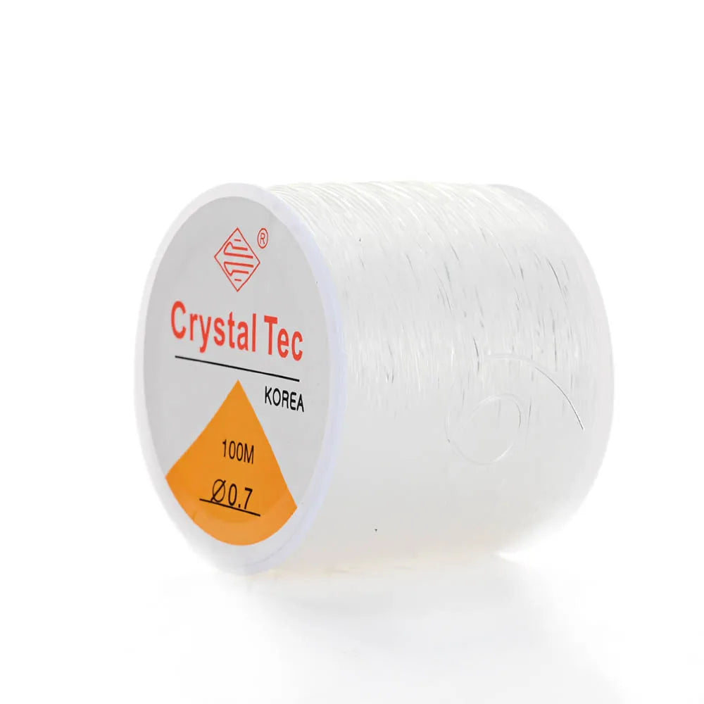 Transparent Elastic Cord Thread For Jewelry Making Durable - Smarsty