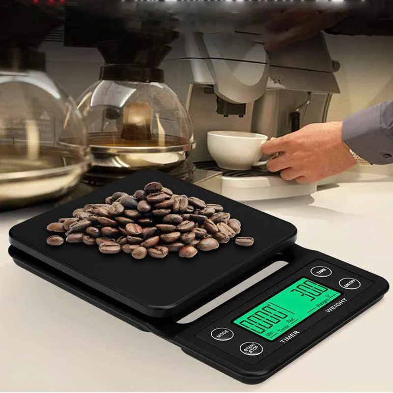 Digital Coffee Scale With Timer Accurate Measurement - Smarsty