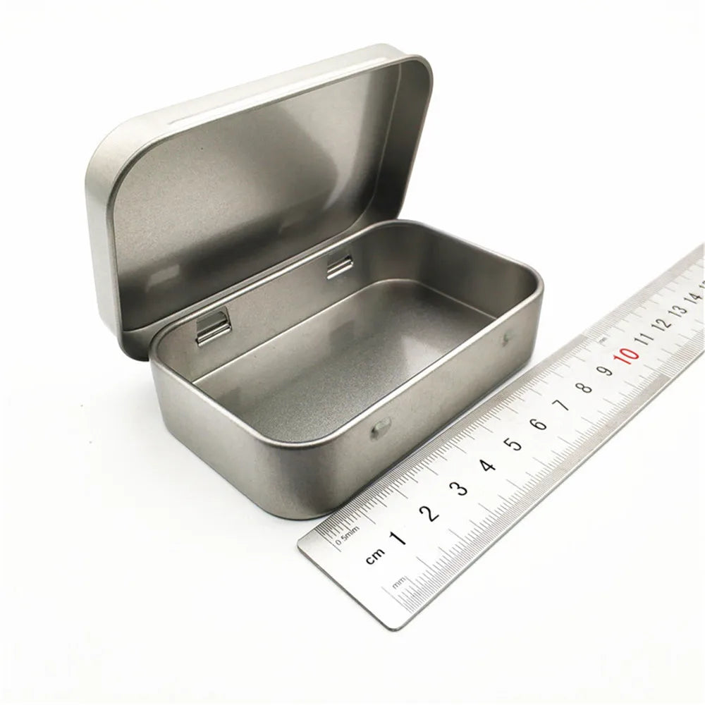 Small Metal Storage Box for Jewelry and Coins - Smarsty