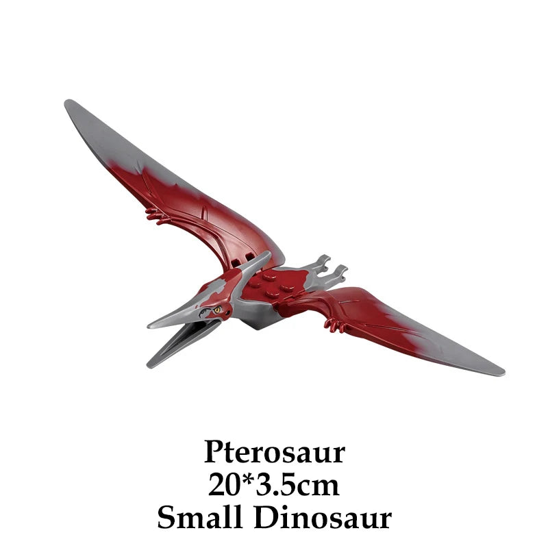 Jurassic Dinosaur World Brutal Raptor T-Rex Triceratops Indominus Rex Model Building Blocks Dino Velociraptor Figure Bricks Toys