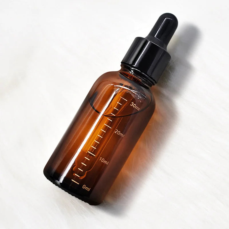 Amber Glass Dropper Bottles with Scale for Easy Refilling - Smarsty