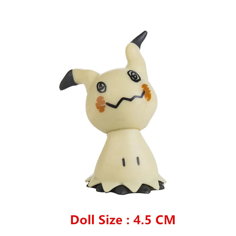 Pokemon 4-13Cm New Cartoons Movie Anime Figure Pikachu Mewtwo Charmander Blastoise Gurado Pet Action Model Toy Gifts by Smarsty