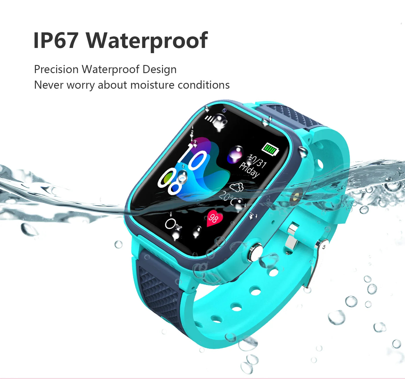 Kids 4G Smart Watch with GPS and Video Call - Smarsty