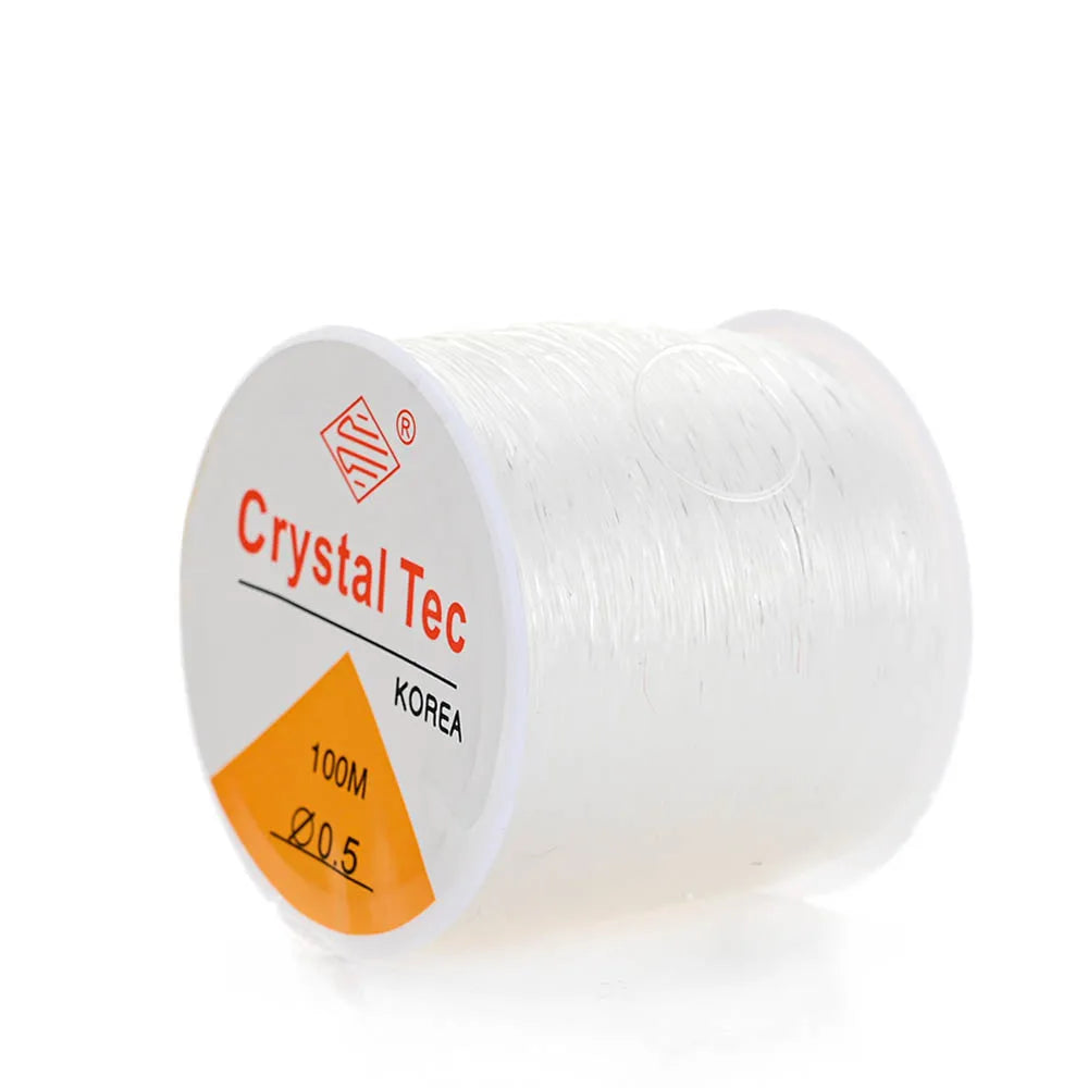 Transparent Elastic Cord Thread For Jewelry Making Durable - Smarsty