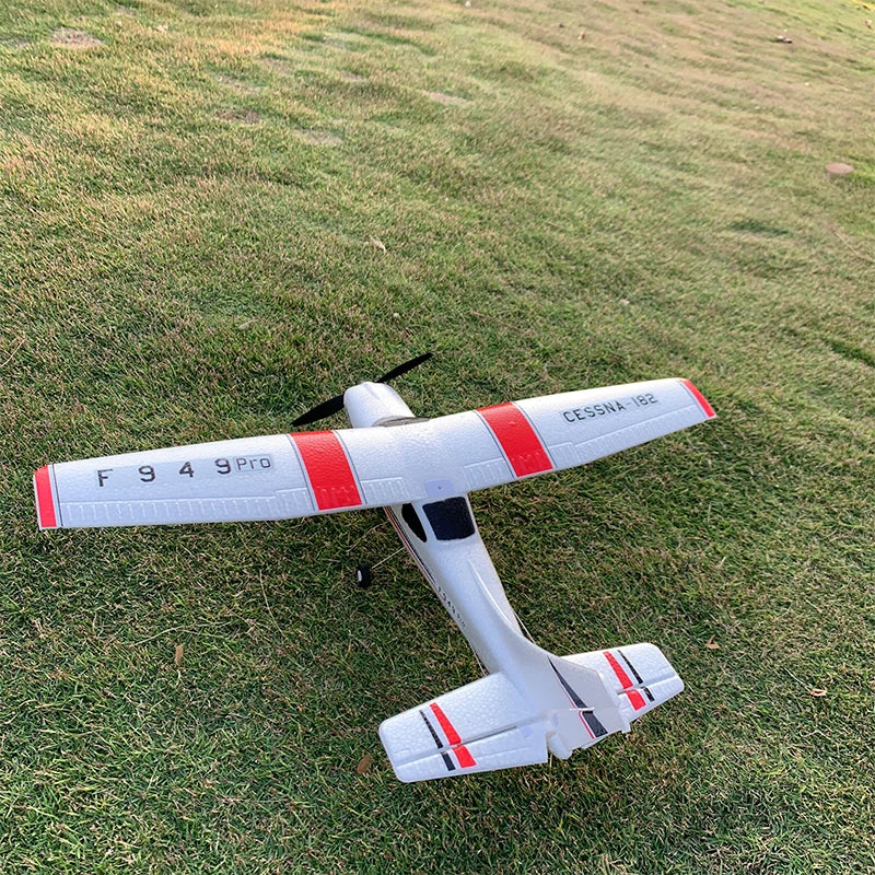 WLtoys F949 2.4G 3D6G 3Ch RC Airplane Fixed Wing Plane Outdoor Toys Drone RTF Upgrade Version Digital Servo F949S With Gyroscope - Smarsty