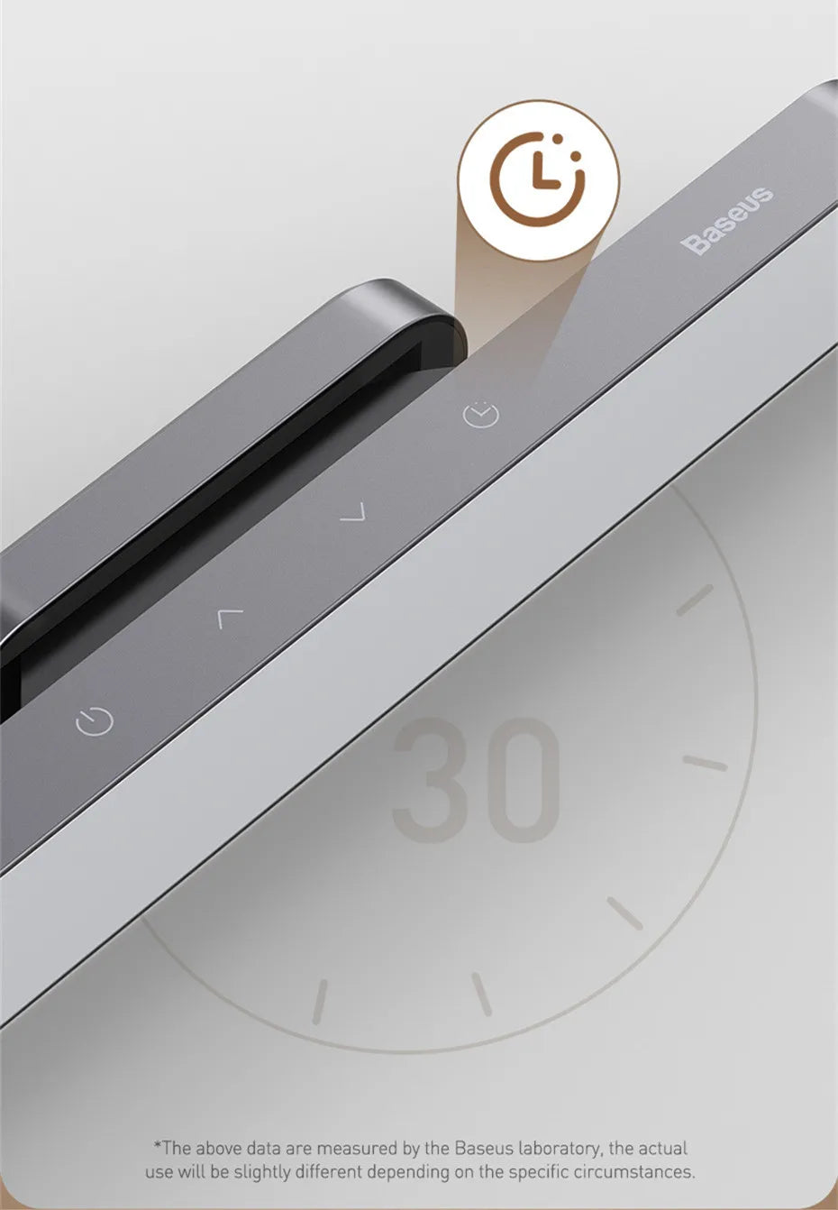 Baseus Rechargeable LED Table Lamp With Stepless Dimming - Smarsty