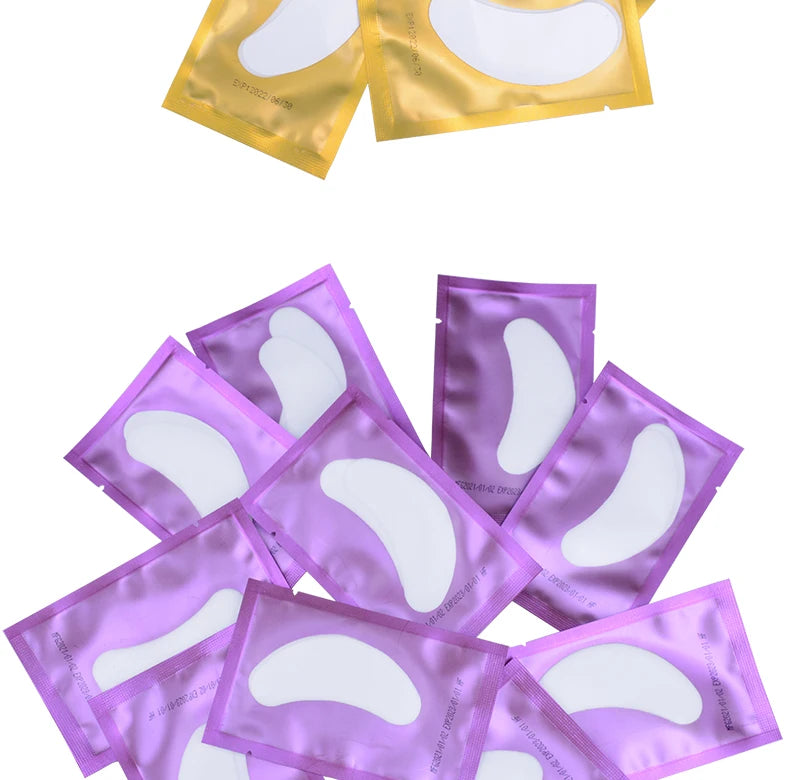 Hydrogel Eye Patches for Eyelash Extensions 50 Pairs - Smarsty