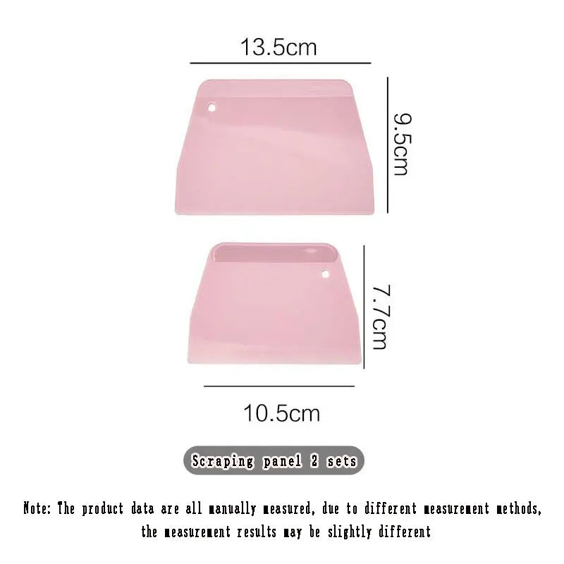 2 Piece Plastic Cake Spatula Set for Easy Baking - Smarsty