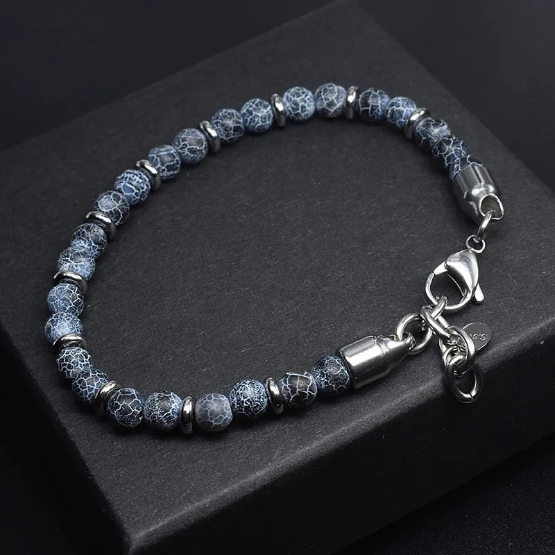 Colorful 6mm Tiger Eye Beads Bracelet for Men and Women - Smarsty
