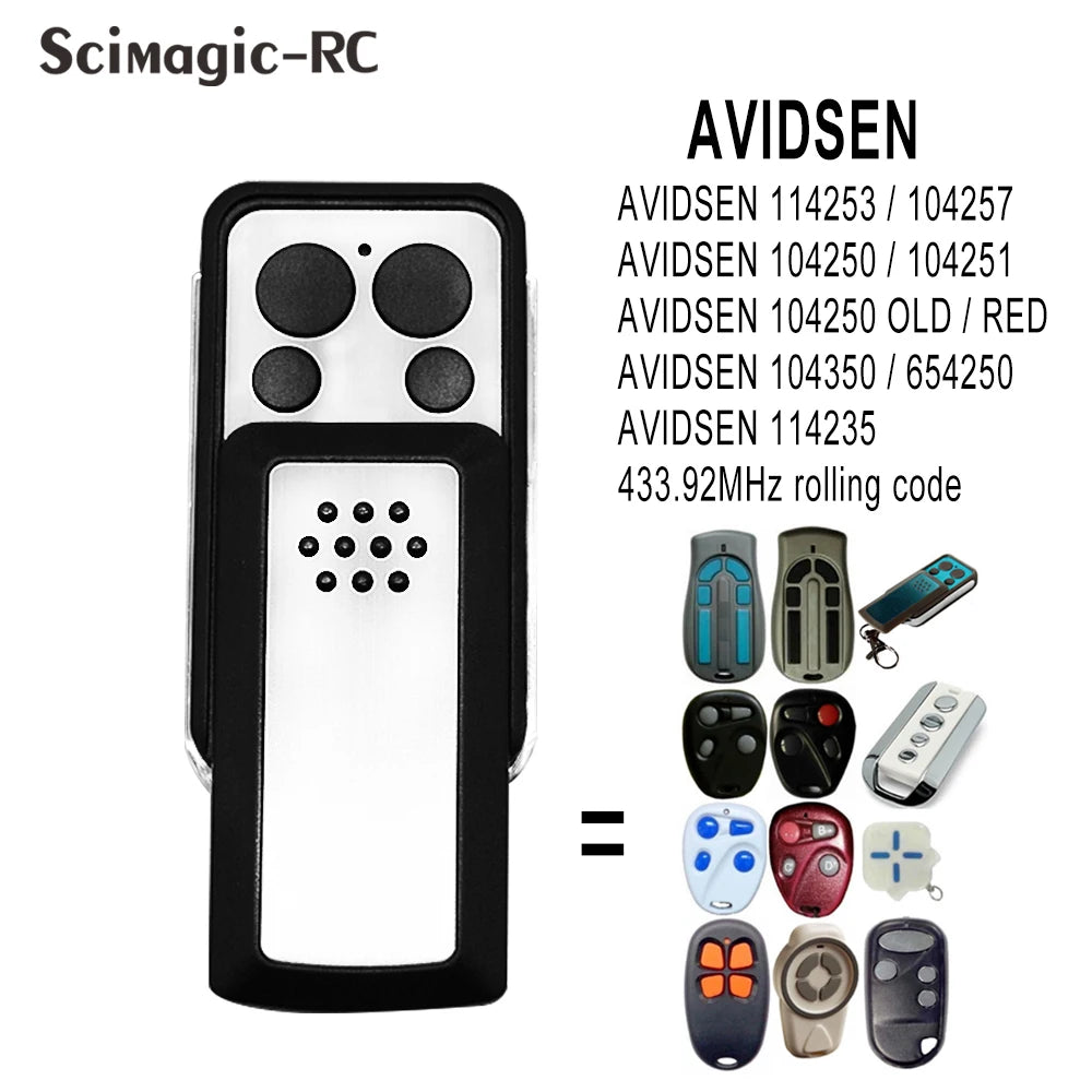 Avidsen Remote Control Garage Door Opener 433.92MHz - Smarsty