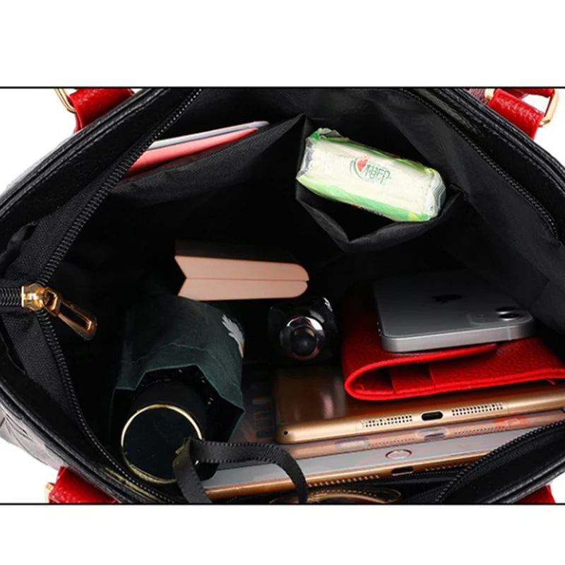 PU Leather Crossbody Bag For Women Large Capacity Travel - Smarsty