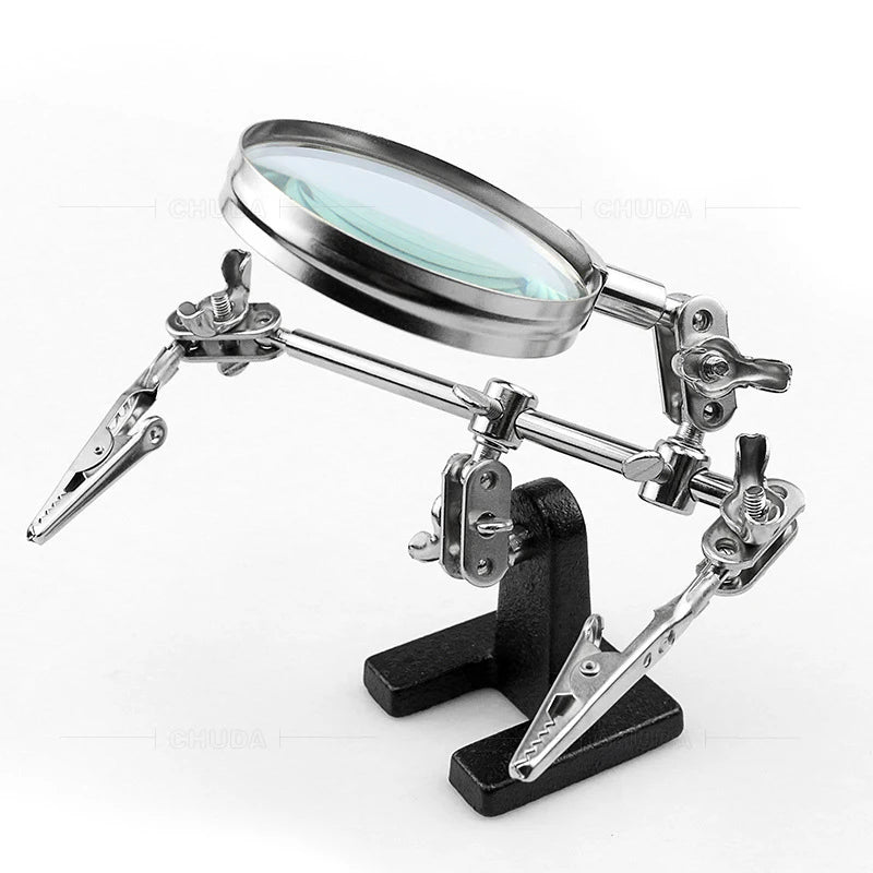 Adjustable Clip Magnifier for Precision Soldering Repairs - Smarsty