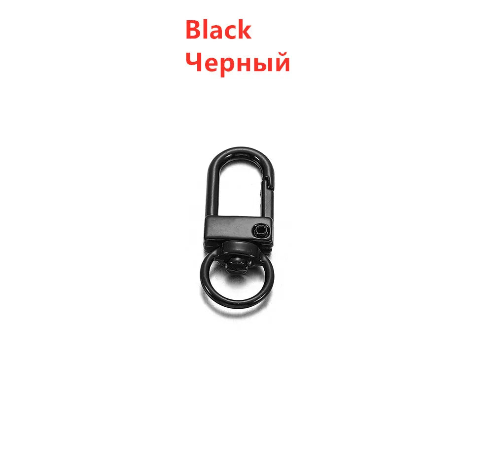 Rotating Lobster Clasps Gold Rhodium Secure 10pcs Pack - Smarsty