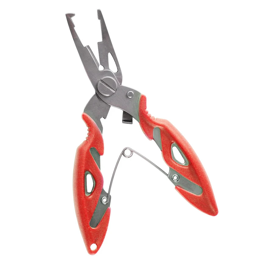 Multifunction Fishing Pliers Tools Accessories for Goods Winter Tackle Pliers Vise Knitting Flies Scissors Braid Set Fish Tongs - Smarsty