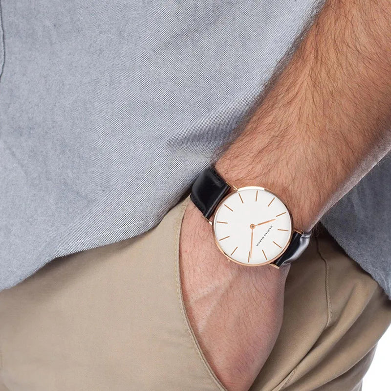 Waterproof Japan Quartz Wrist Watch For Men - Smarsty