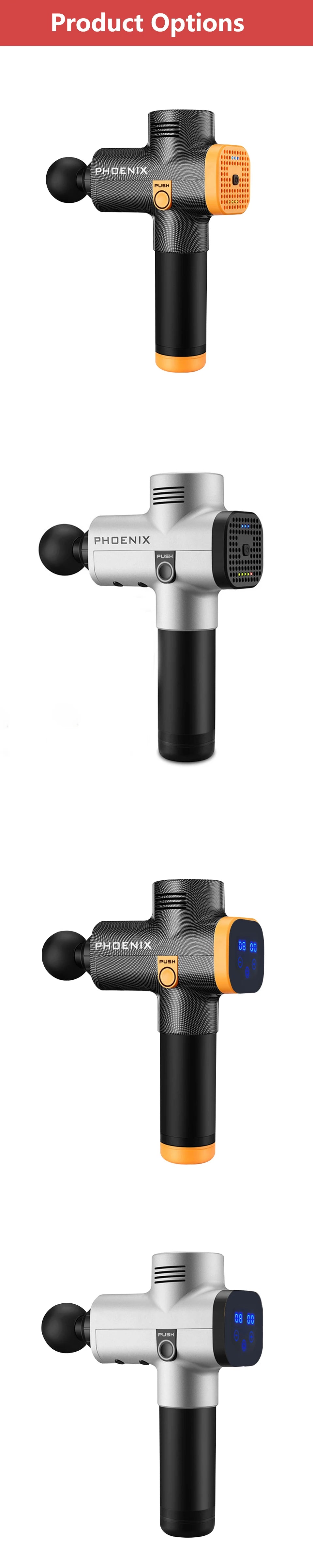 Phoenix A2 Deep Tissue Massage Gun for Muscle Relaxation - Smarsty