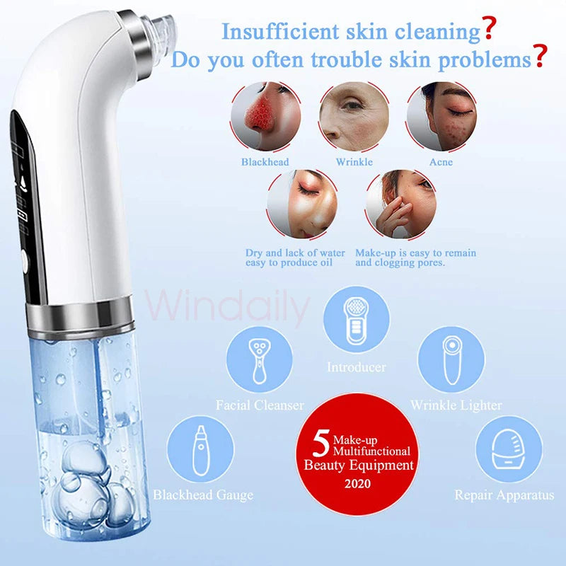 2025 Rechargeable Blackhead Remover Pore Vacuum Cleaner - Smarsty