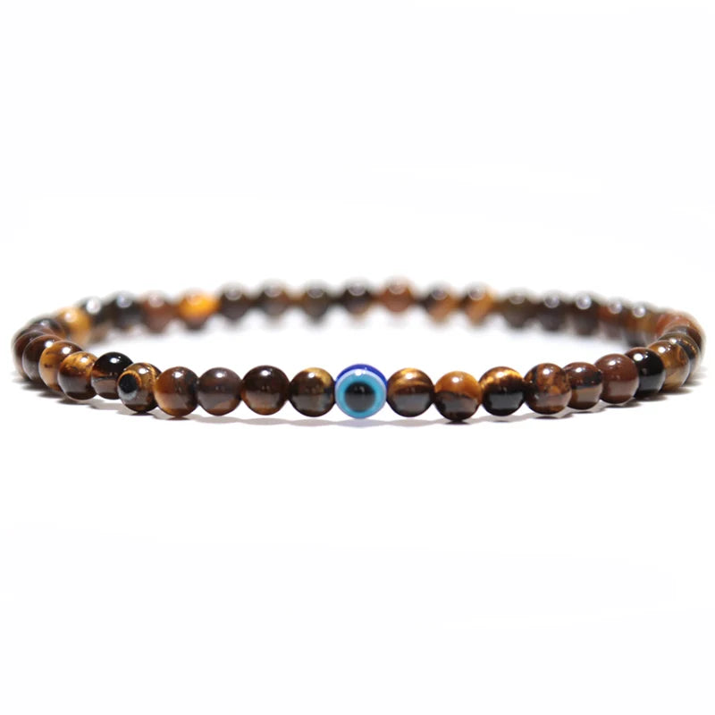 Minimalist Evil Eye Bracelet for Men and Women - Smarsty