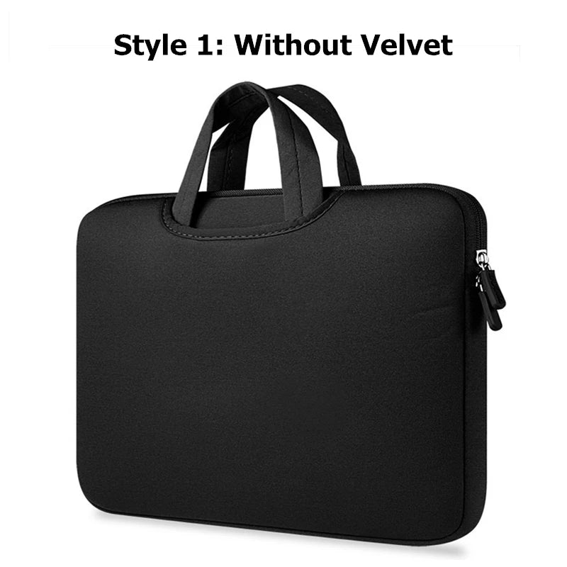 Padded Laptop Sleeve Bag For 11 To 15.6 Inch Laptops