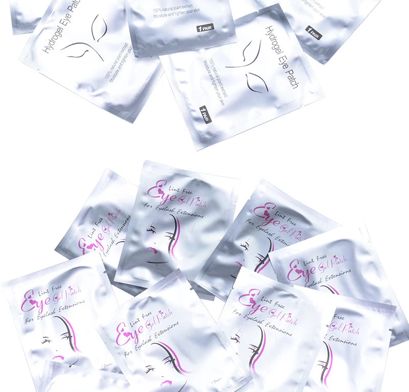 Hydrogel Eye Patches for Eyelash Extensions 50 Pairs - Smarsty