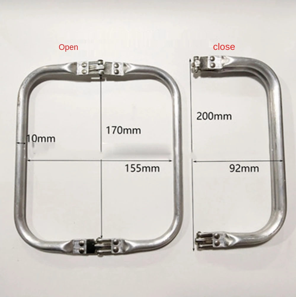 DIY Metal Purse Frame Handle Kiss Clasp Lock For Bag Sewing Craft Tailor Accessories Bag Frame For Purse Backpack Bags Parts