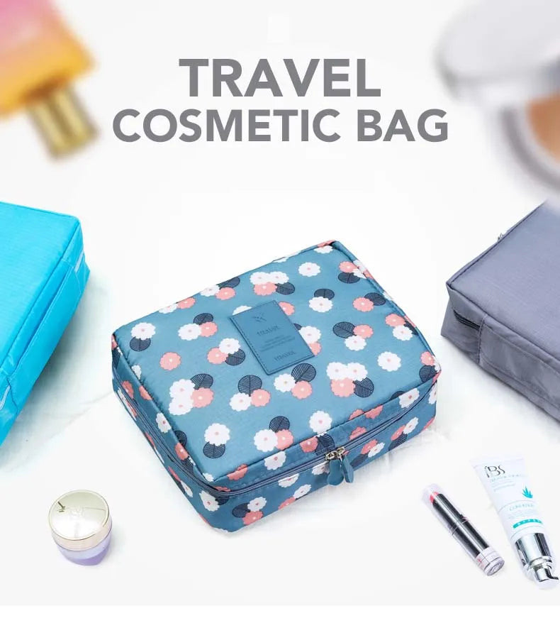 Outdoor Travel Cosmetic Bag Waterproof Organizer For Women - Smarsty