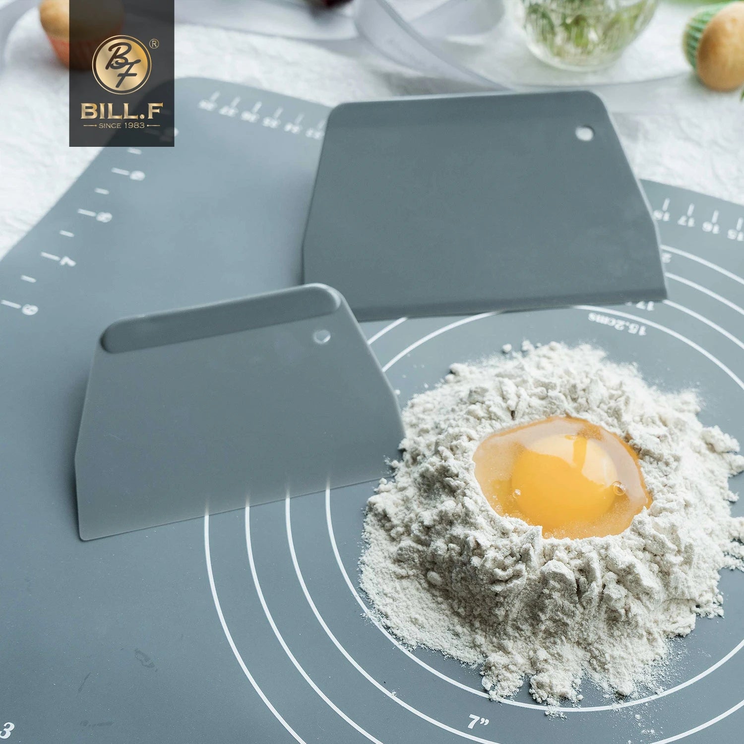 2 Piece Plastic Cake Spatula Set for Easy Baking - Smarsty