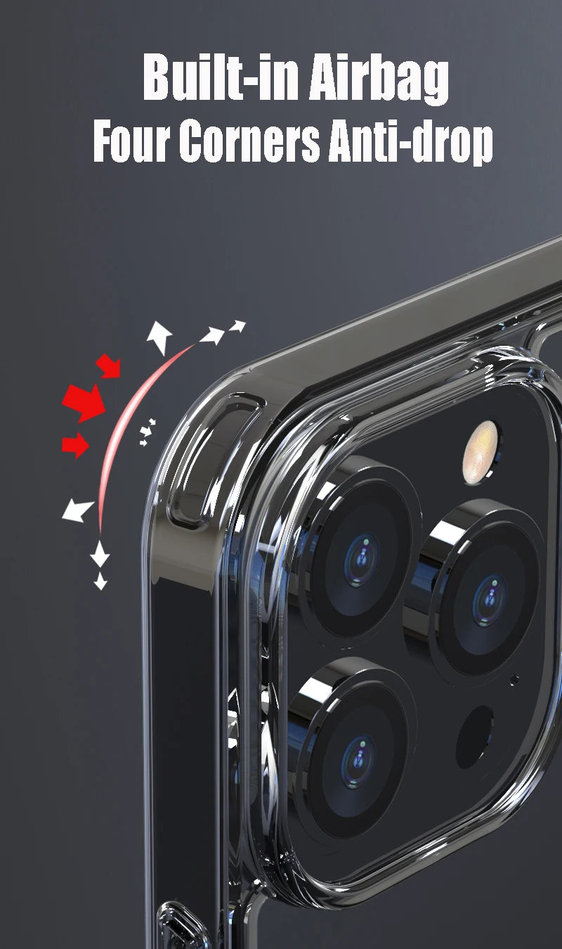 Luxury Tempered Glass Clear Case For iPhone 16 15 14 12 13 Mini 11 Pro XS Max X XR 15 7 8 16Plus SE Transparent Hard Case Fundas by Smarsty