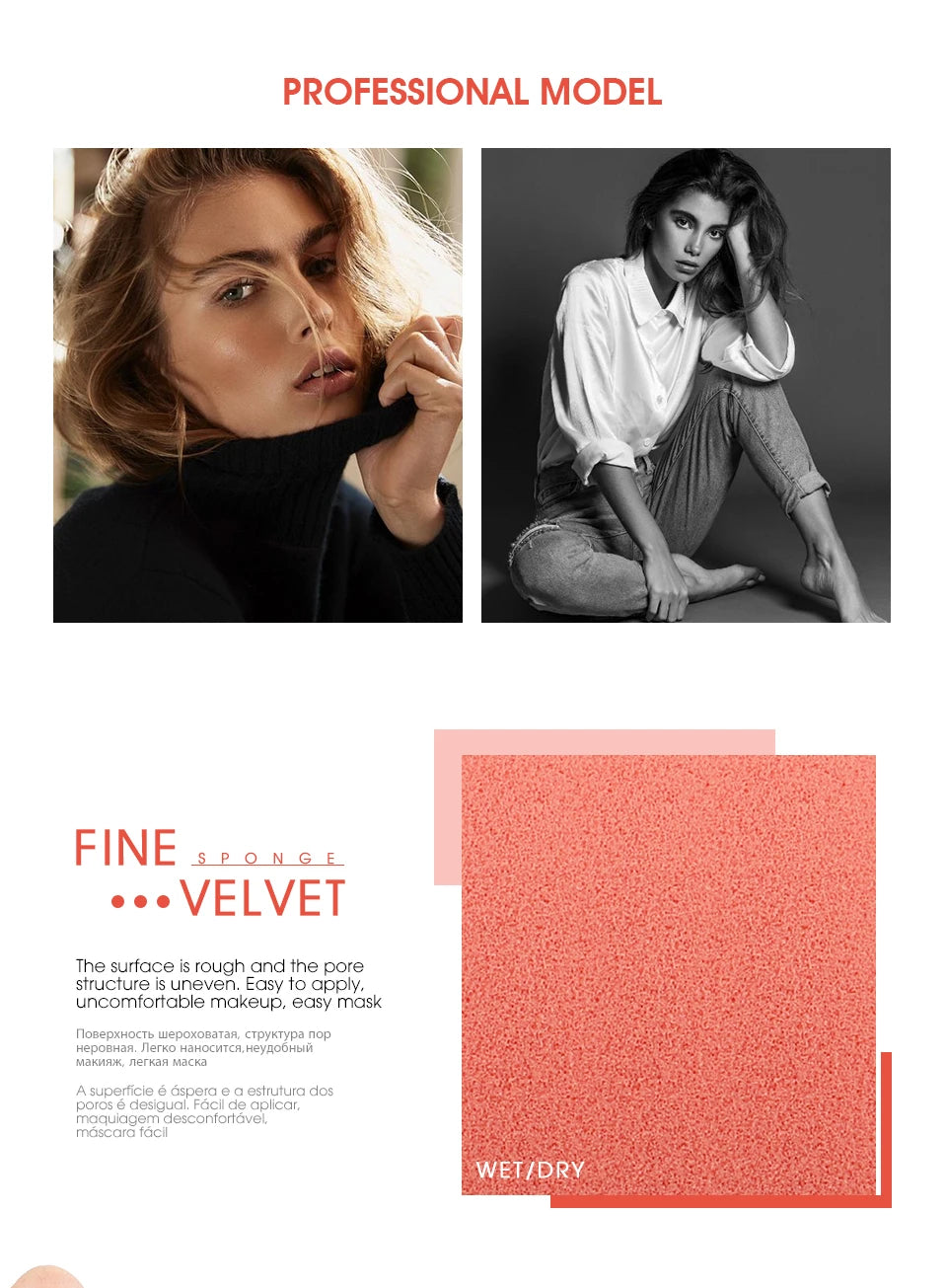 IMAGIC Beauty Sponge Makeup Tool for Flawless Application - Smarsty