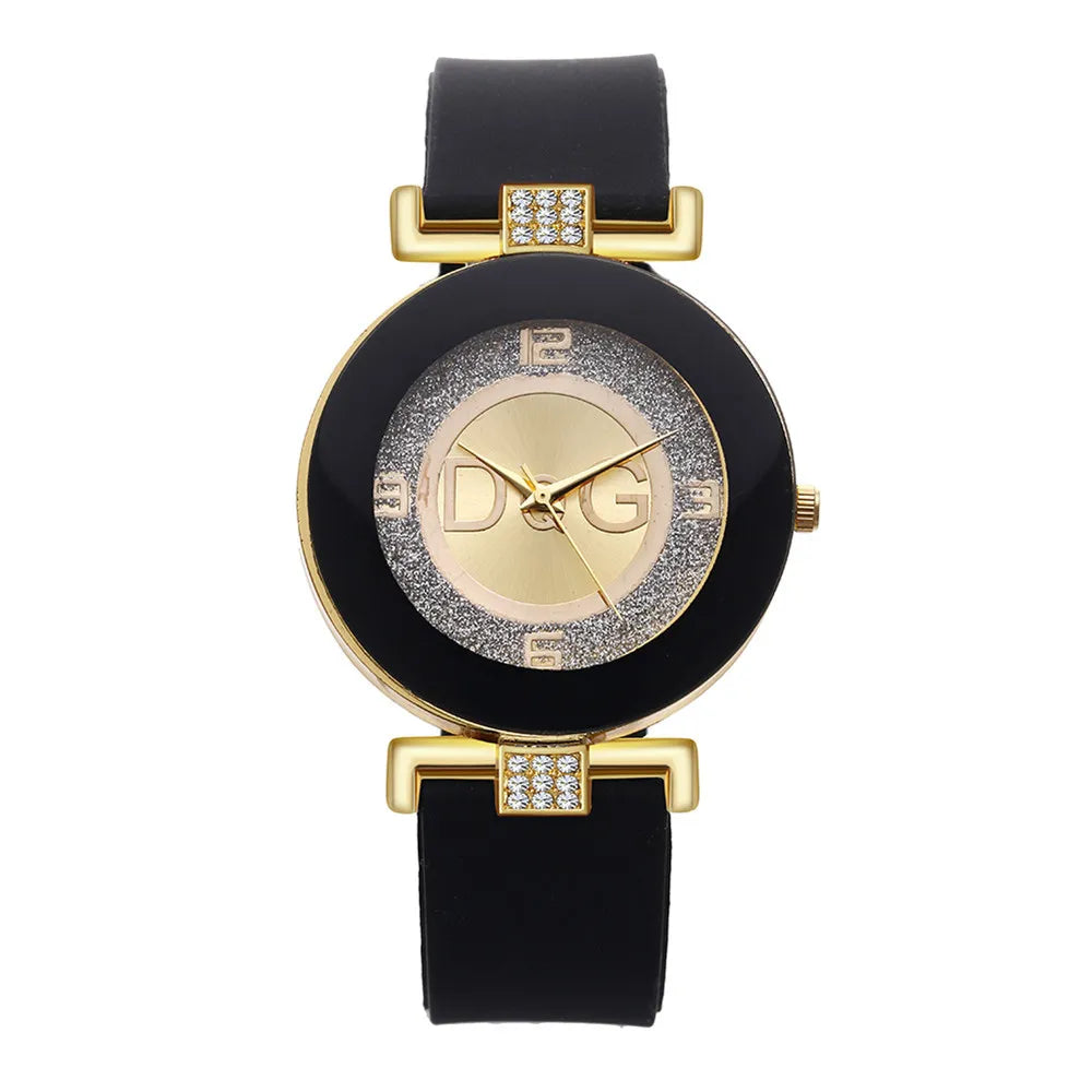 Fashion Ladies Large Dial Quartz Watch for Casual Wear - Smarsty