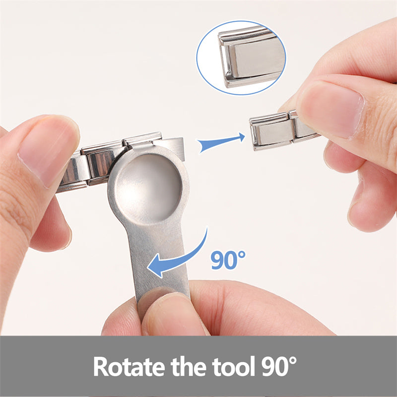 Italian Stainless Steel Charm Links For 9mm Bracelets - Smarsty