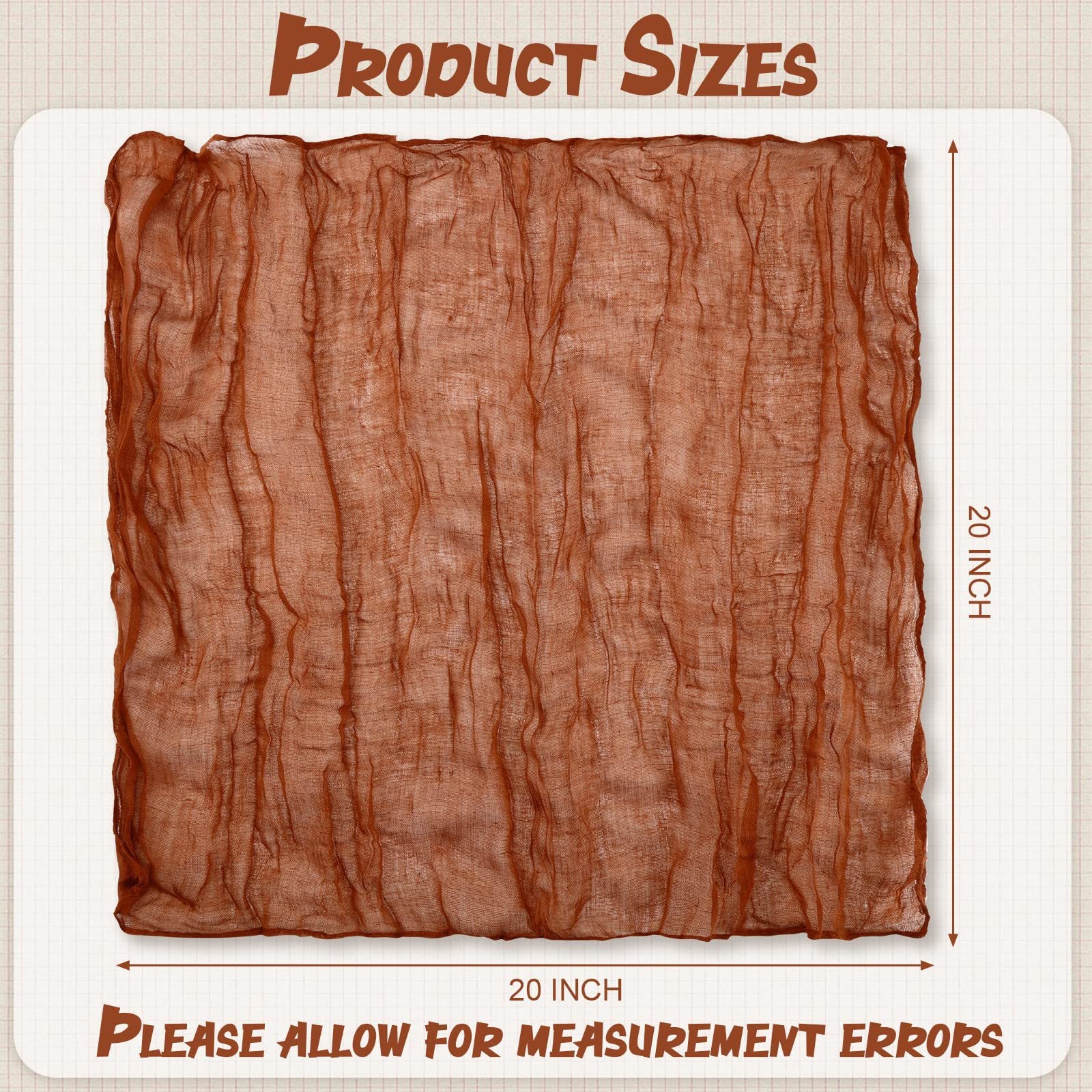 Gauze Table Runner for Rustic Beach Weddings - Smarsty