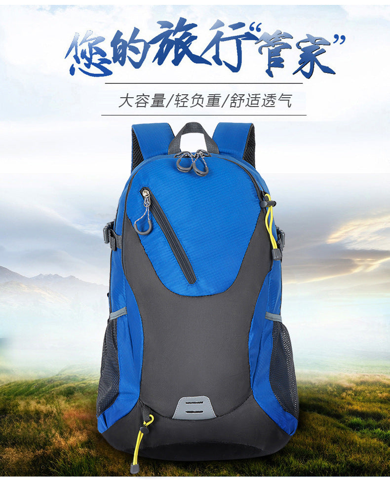 Classic 40L Outdoor Backpack Men Women High Quality Waterproof Travel Backpack Bag for Men Causal Patchwork Sport Backpack Women - Smarsty
