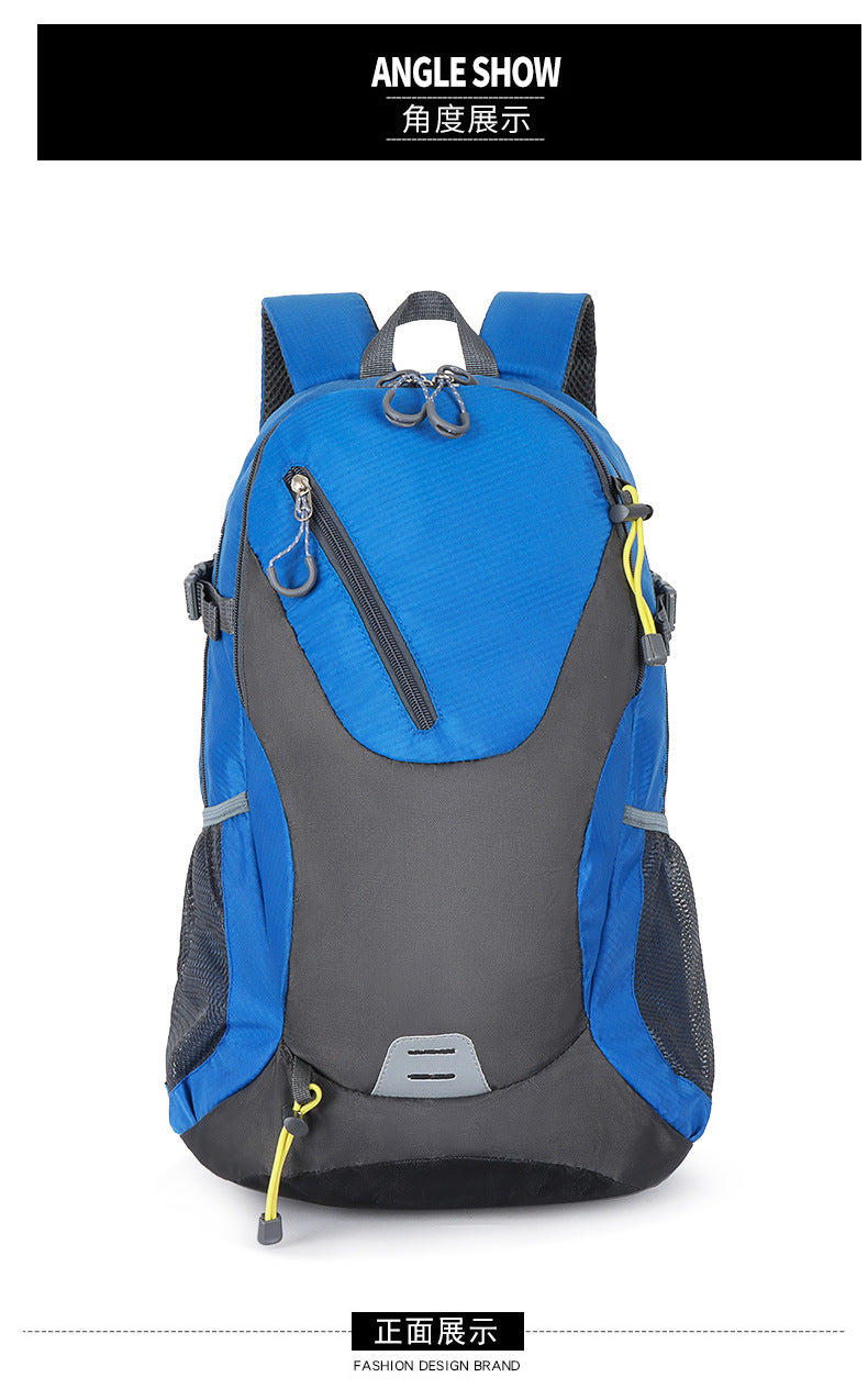 Classic 40L Outdoor Backpack Men Women High Quality Waterproof Travel Backpack Bag for Men Causal Patchwork Sport Backpack Women - Smarsty