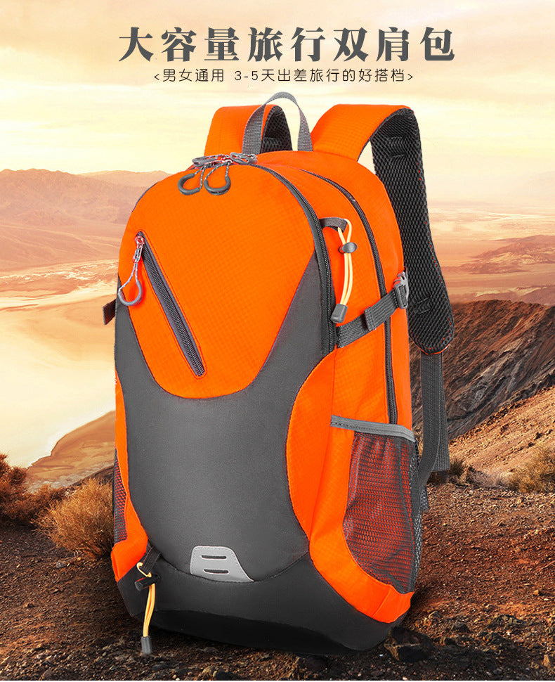 Classic 40L Outdoor Backpack Men Women High Quality Waterproof Travel Backpack Bag for Men Causal Patchwork Sport Backpack Women - Smarsty