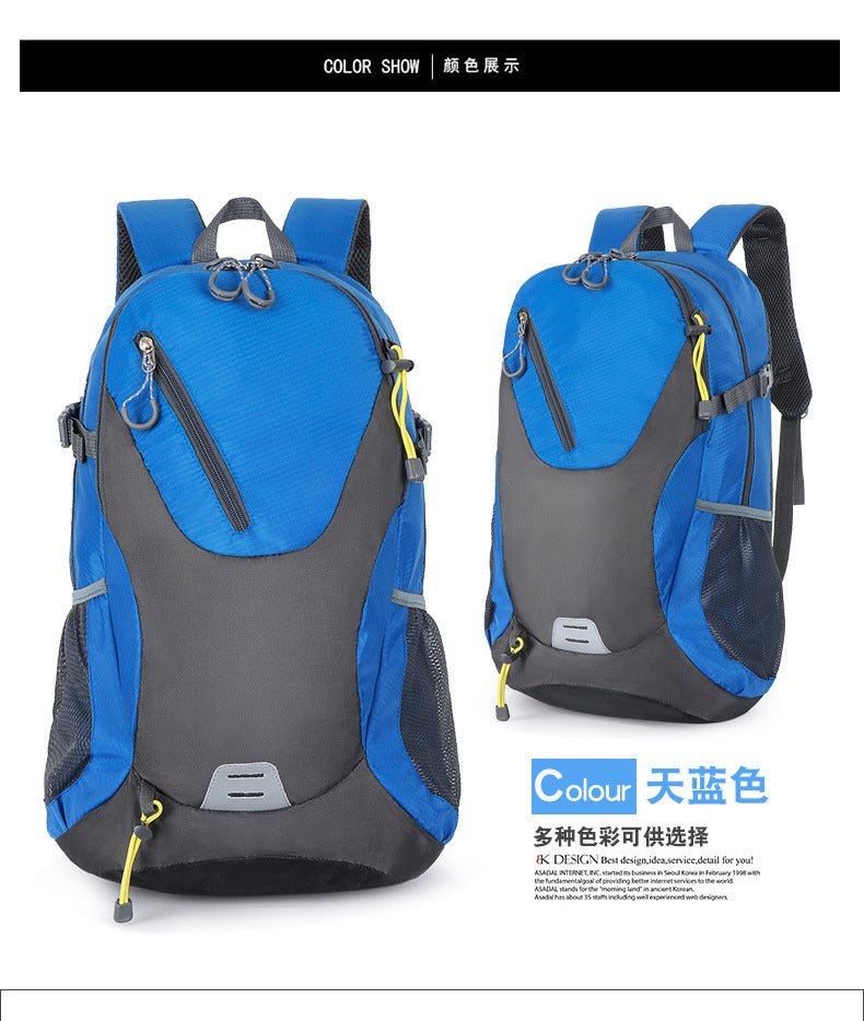 Classic 40L Outdoor Backpack Men Women High Quality Waterproof Travel Backpack Bag for Men Causal Patchwork Sport Backpack Women - Smarsty