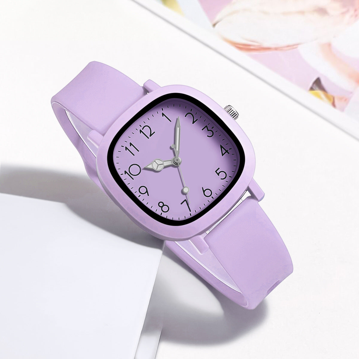 Fashion Brand Bear Women Quartz Watch with Silicone Band - Smarsty