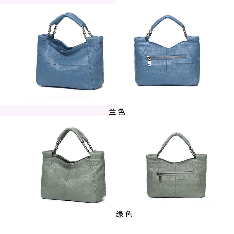 Cow Leather Saddle Bag For Women Mini Tote Luxury Daily - Smarsty