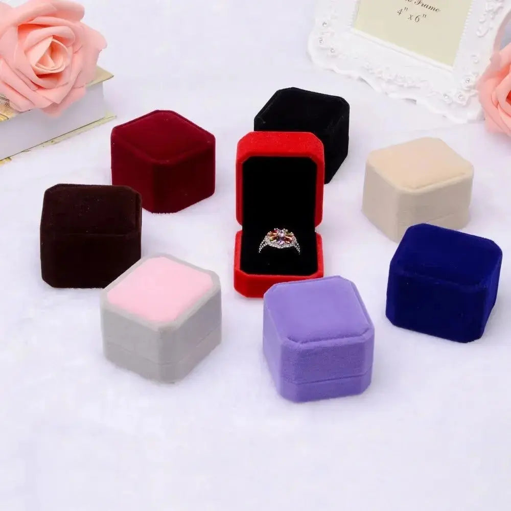 Velvet Jewelry Packaging Organizer Gift Box Set - Smarsty