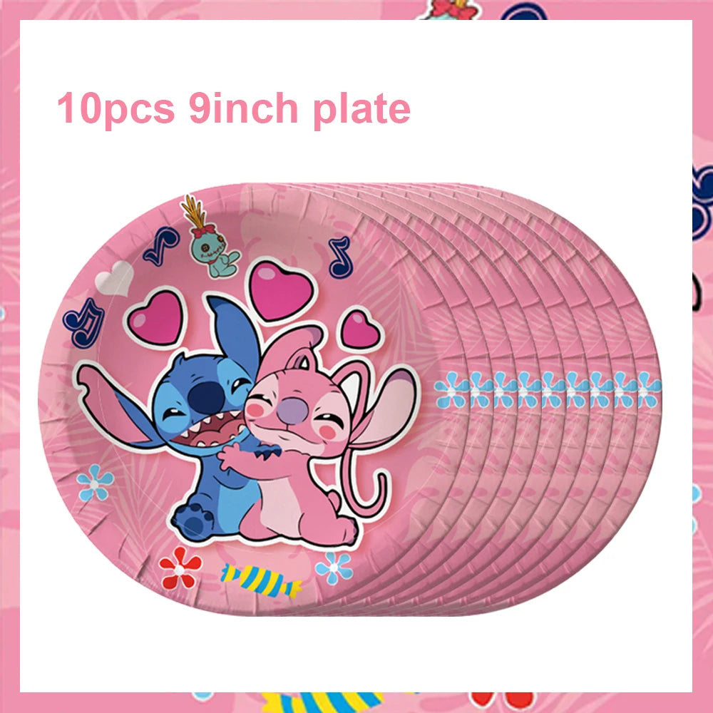 Disney Lilo and Stitch Birthday Party Decoration Set - Smarsty