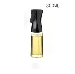 1pc 200ml/300ml Oil Spray Bottle Kitchen Cooking Olive Oil Dispenser Camping BBQ Baking Vinegar Soy Sauce Sprayer Containers by Smarsty