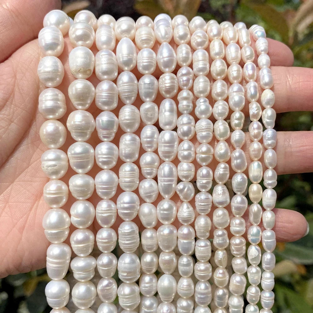 Natural Freshwater Pearl Beads for Jewelry Making - Smarsty